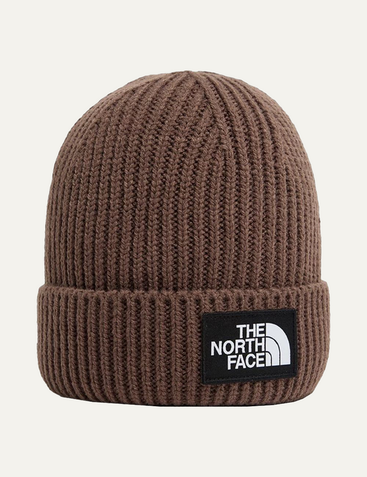THE NORTHFACE TNF LOGO BOX CUFFED SMOPKEY BROWN