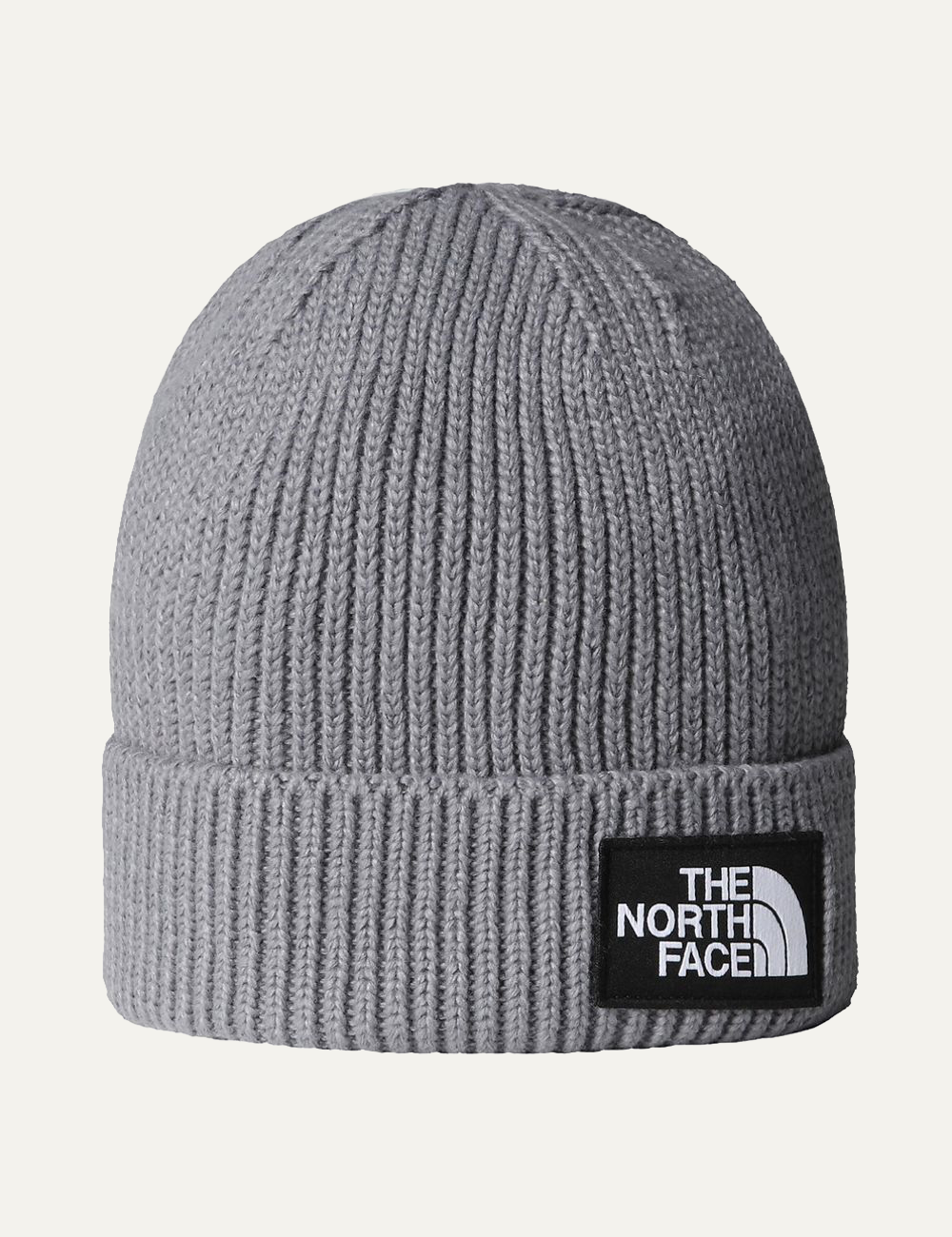 THE NORTHFACE TNF LOGO BOX CUFFED GREY