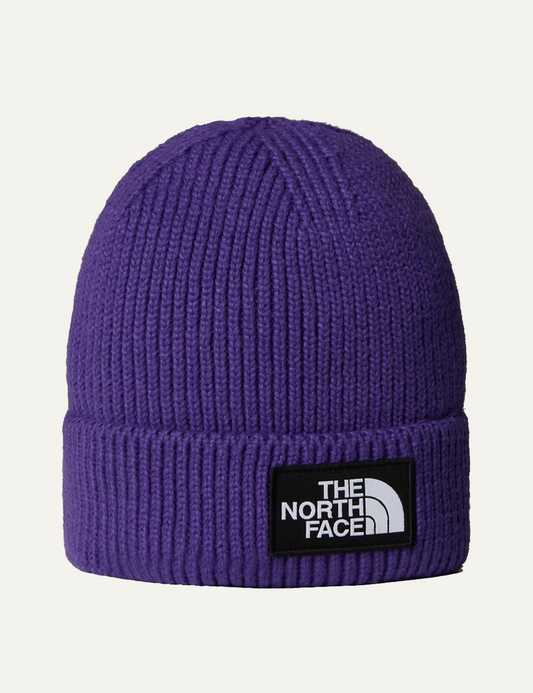 THE NORTHFACE TNF LOGO BOX CUFFED PEAK PURPLE