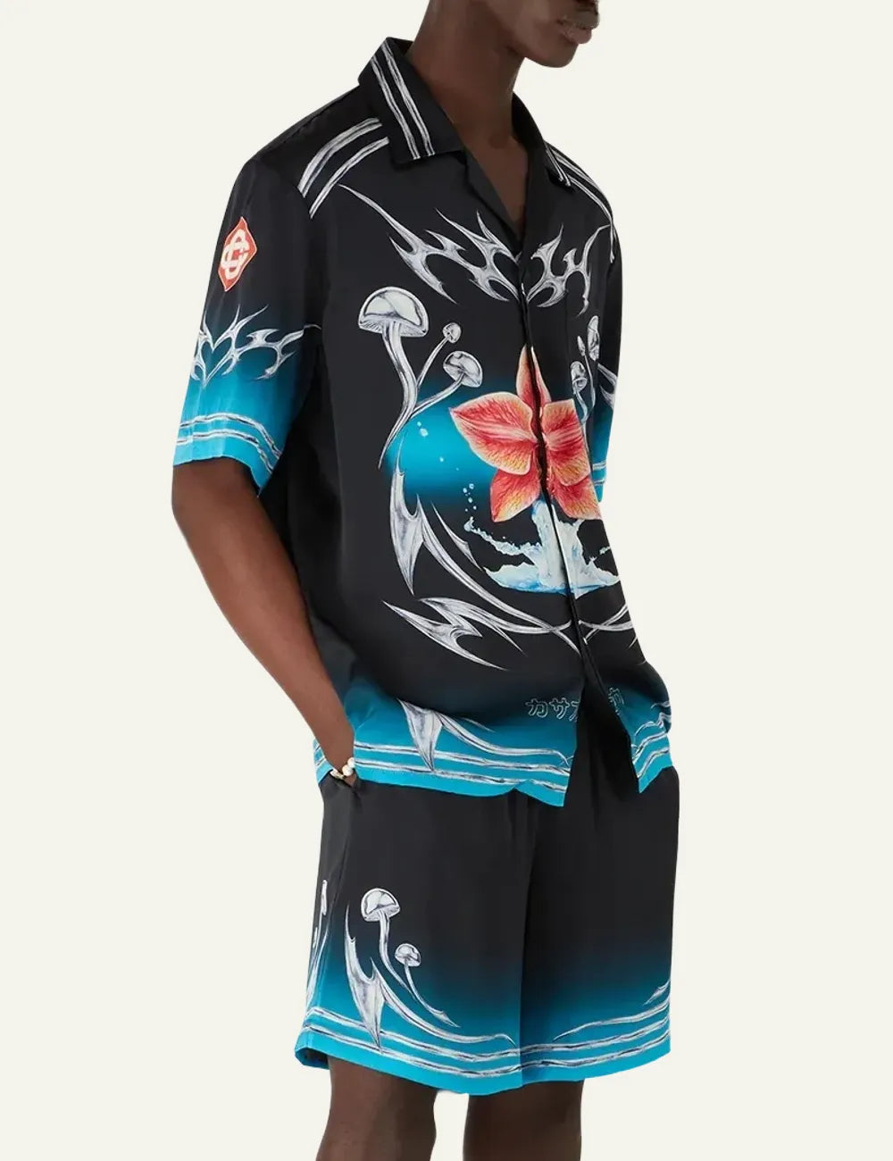 CASABLANCA DRAWSTRING SHORTS