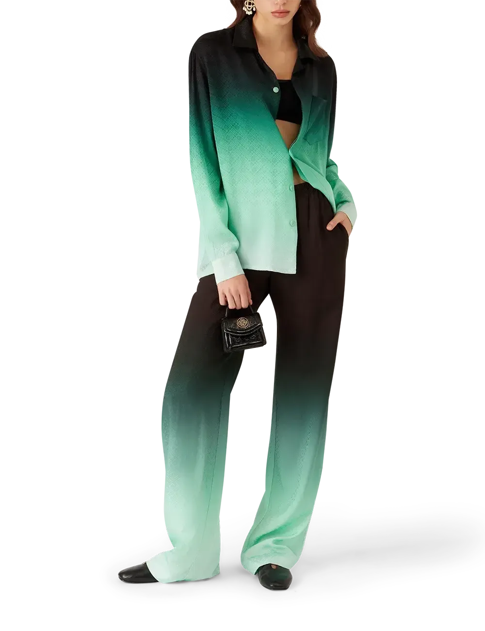 CASABLANCA DRAWSTRING TROUSER