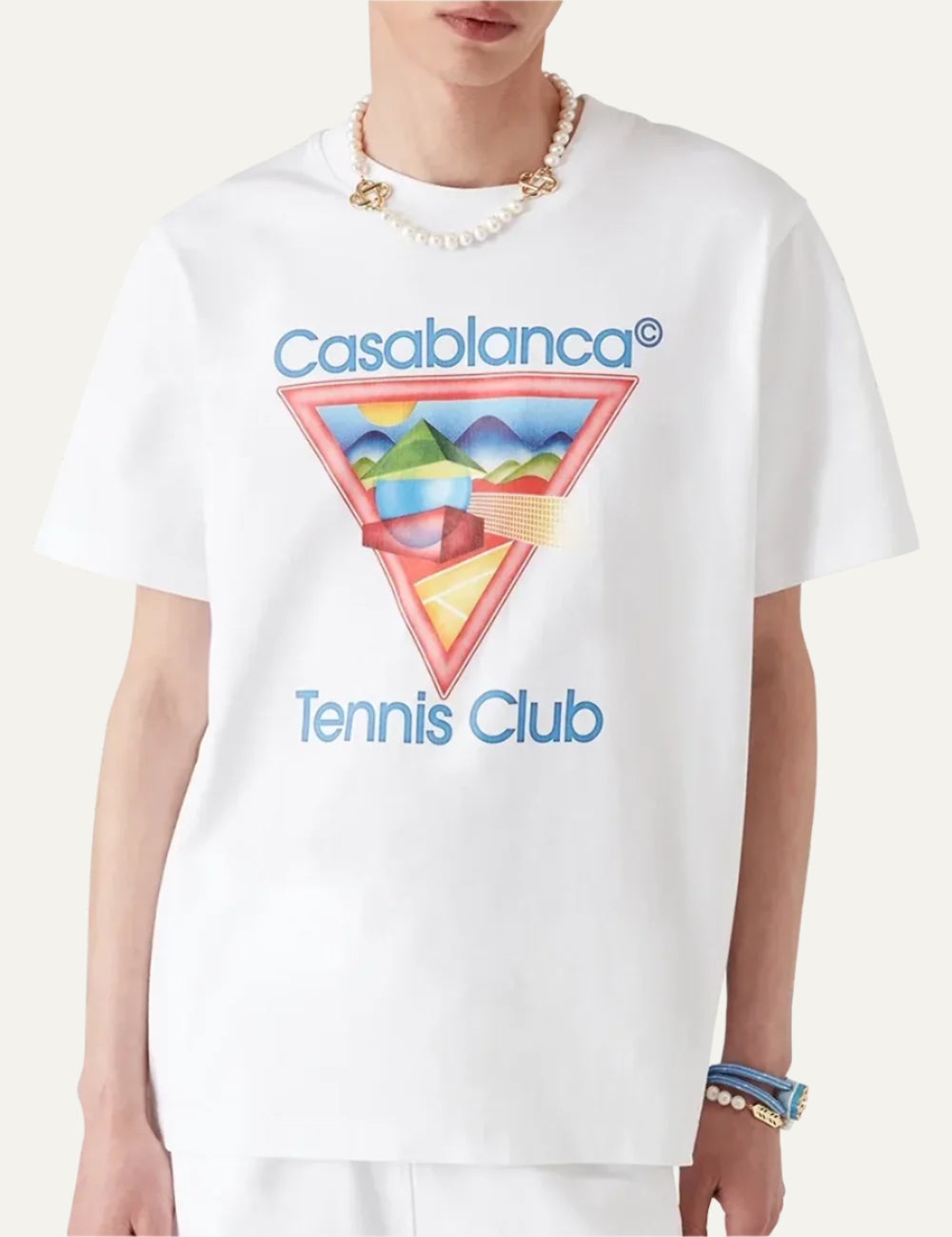 CASABLANCA TENNIS CLUB T-SHIRT