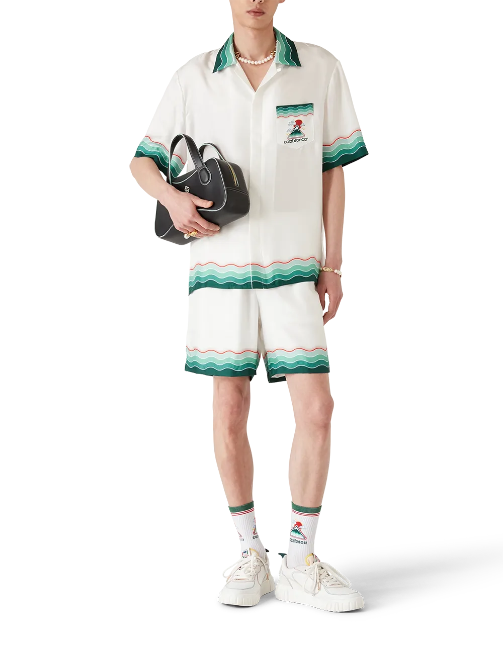 CASABLANCA DRAWSTRING SHORTS