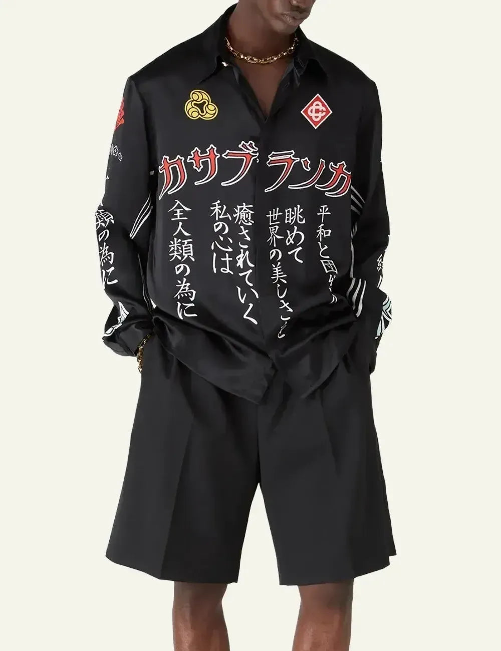 CASABLANCA LONG SLEEVE SHIRT