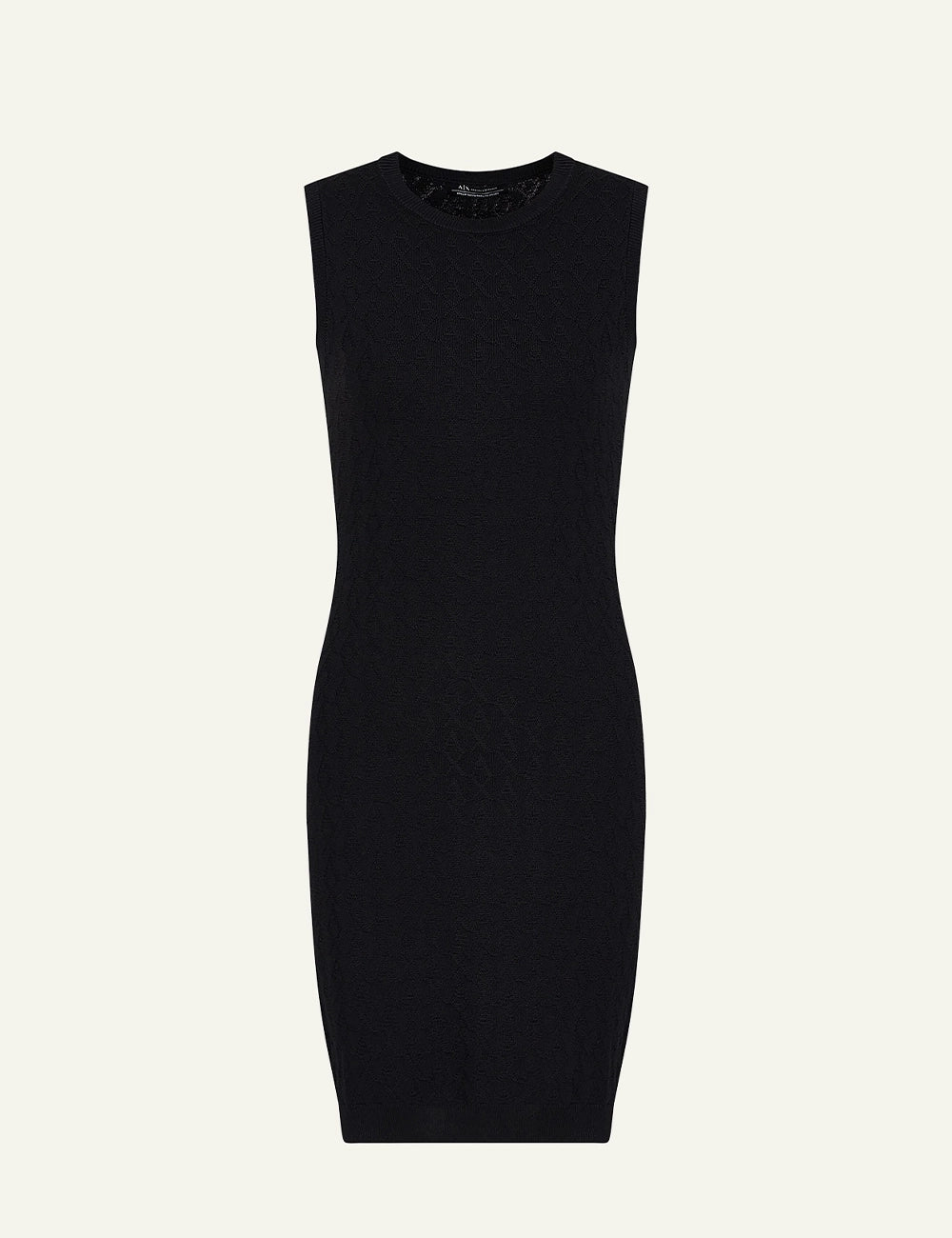 ARMANI EXCHANGE ΚΝΙΤTED BLACK DRESS