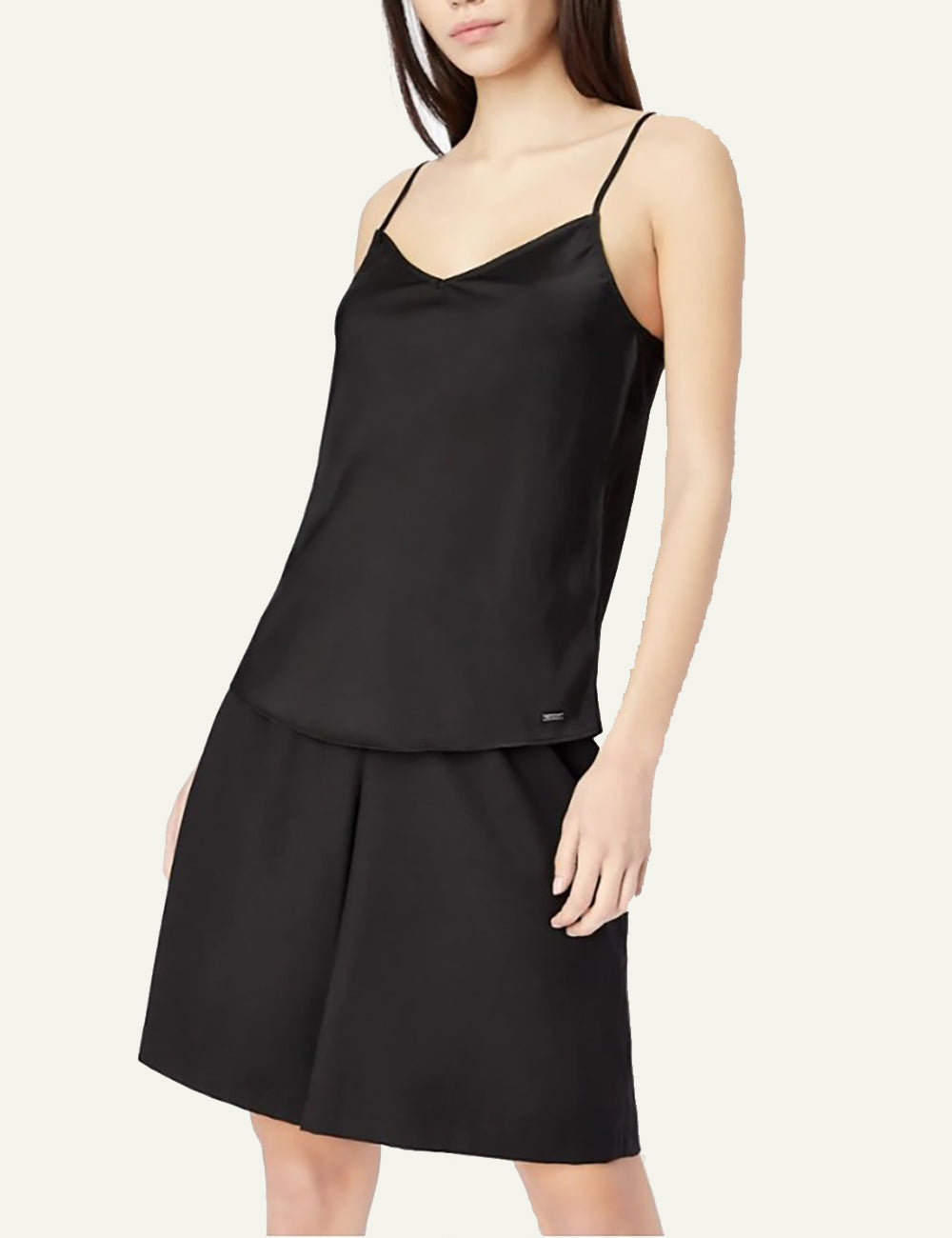 ARMANI EXCHANGE BLACK TOP