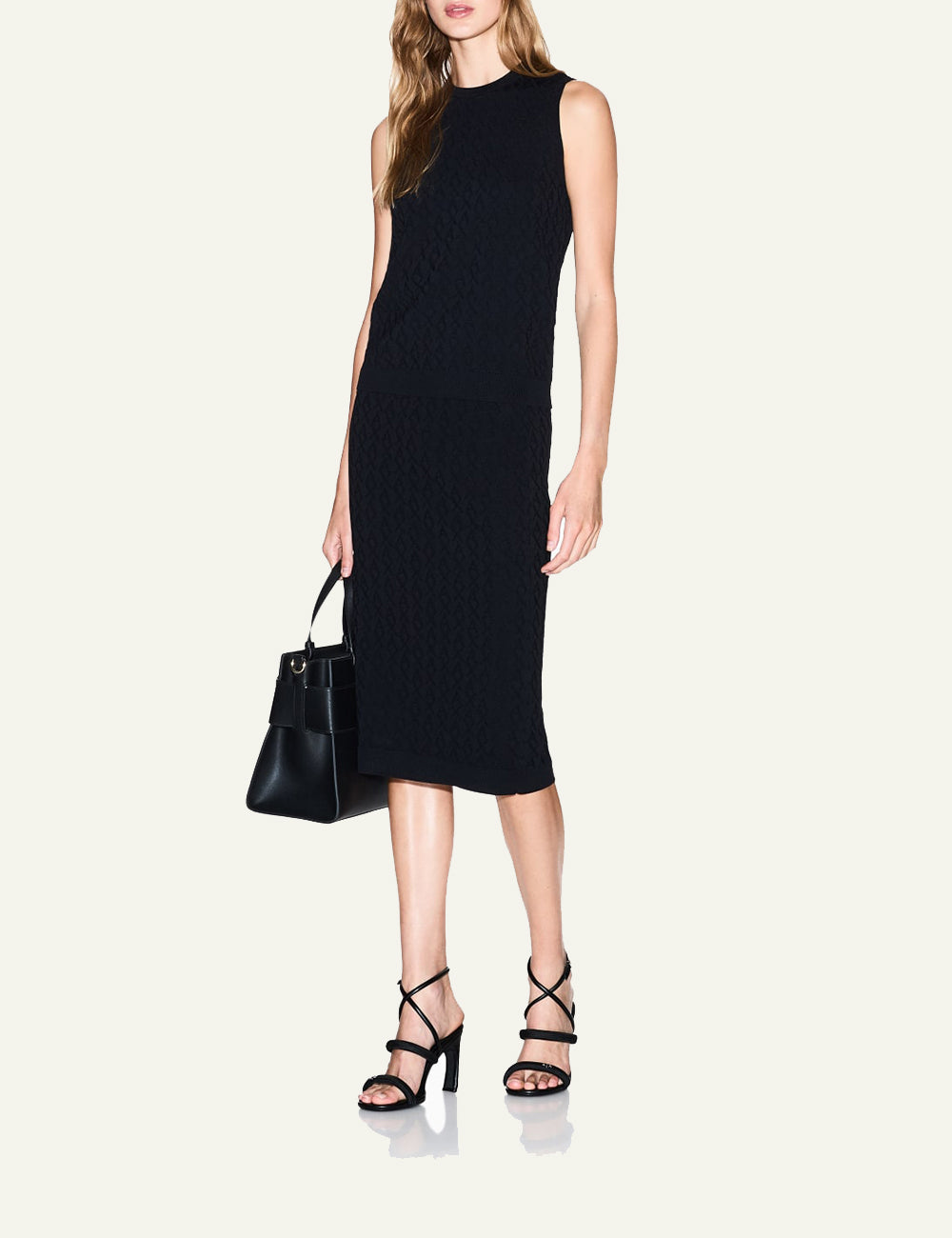 ARMANI EXCHANGE BLACK SKIRT