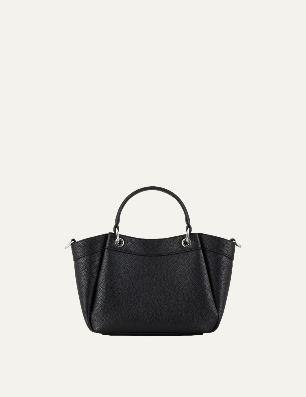 ARMANI EXCHANGE SHOPPING BAG BLACK