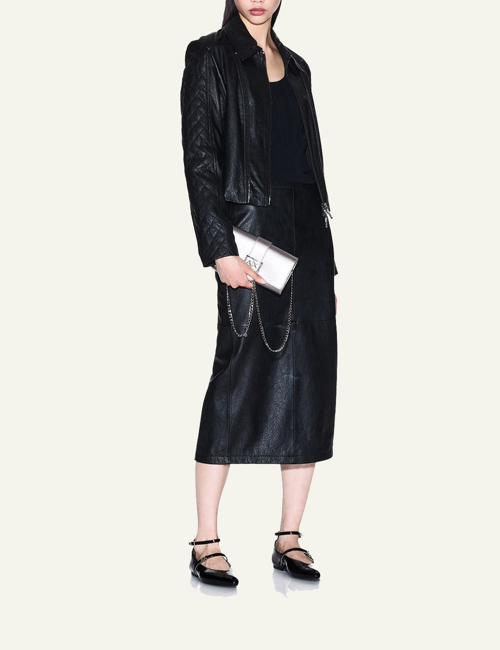 ARMANI EXCHANGE BLOUSON BIKER JACKET