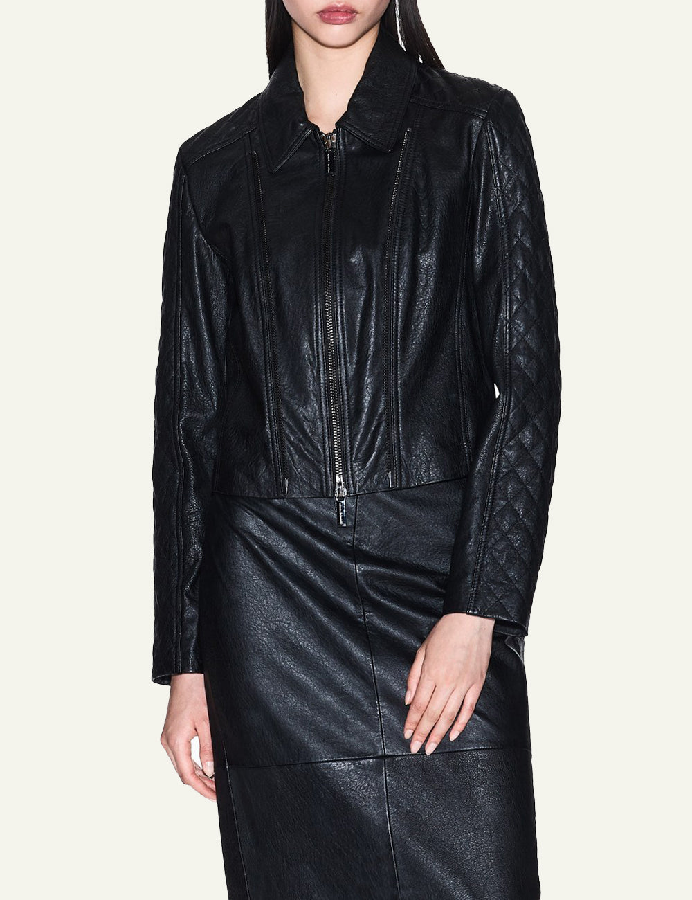 ARMANI EXCHANGE BLOUSON BIKER JACKET