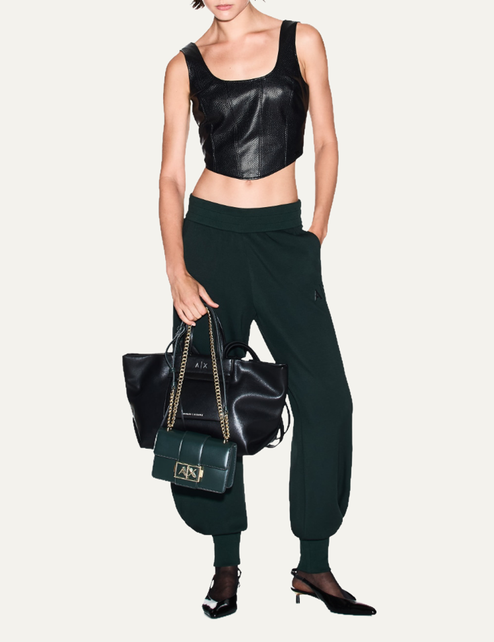 ARMANI EXCHANGE TROUSER