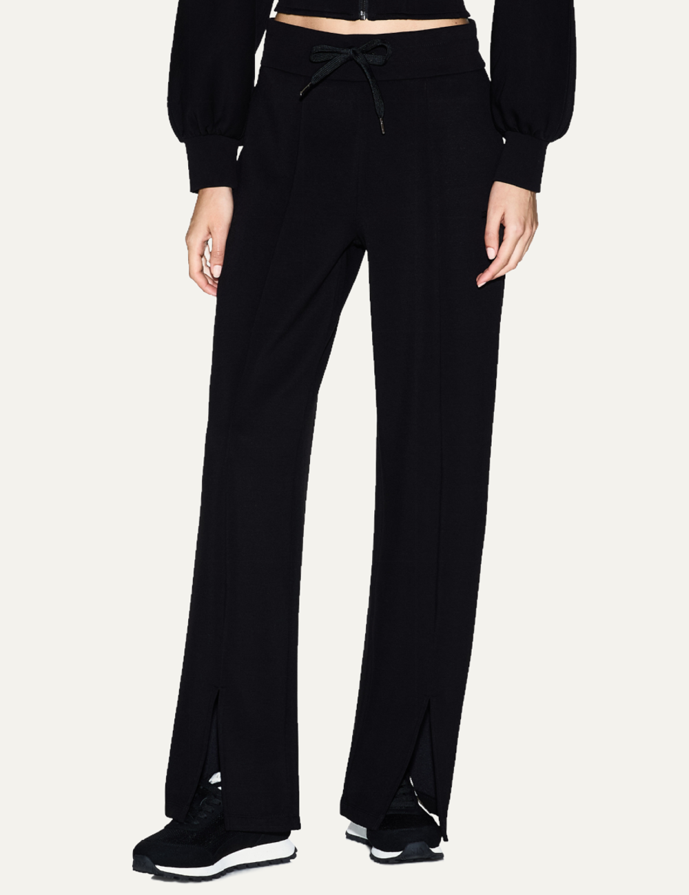 ARMANI EXCHANGE BLACK TROUSER