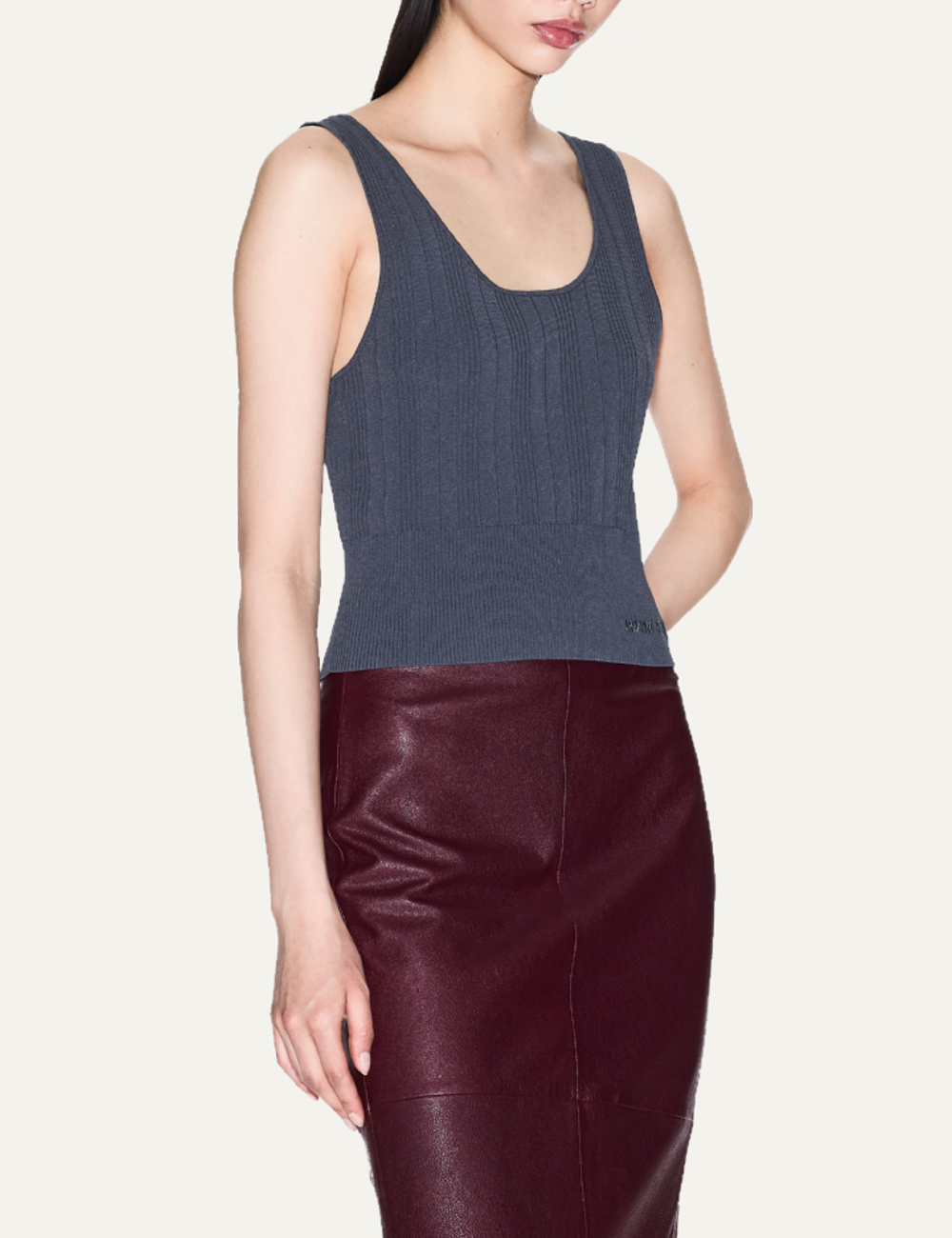 ARMANI EXCHANGE KNIT TOP