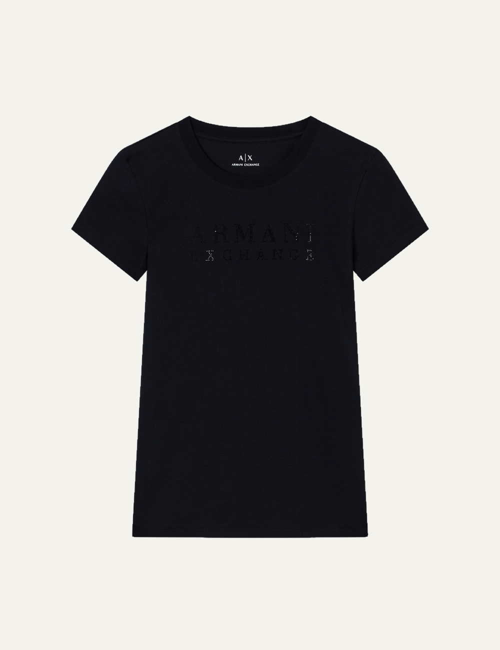 ARMANI EXCHANGE BLACK T-SHIRT