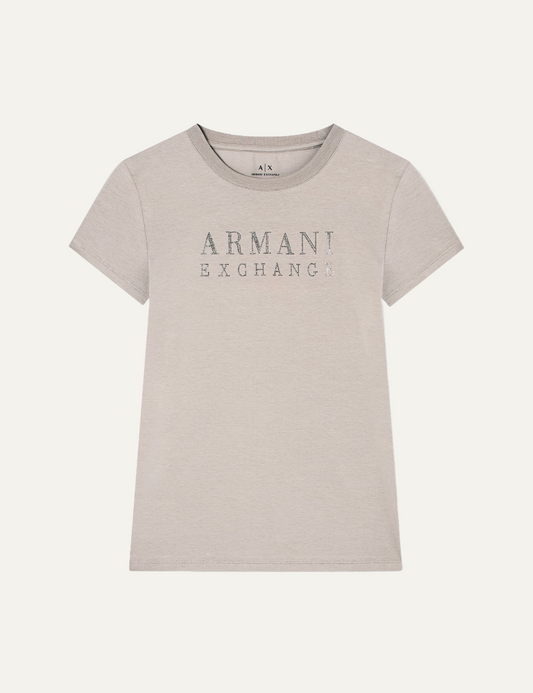 ARMANI EXCHANGE  BROWN T-SHIRT