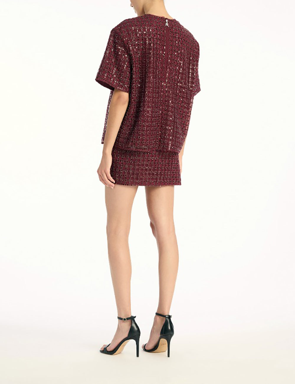 ROTATE BEADED OVERSIZED TOP