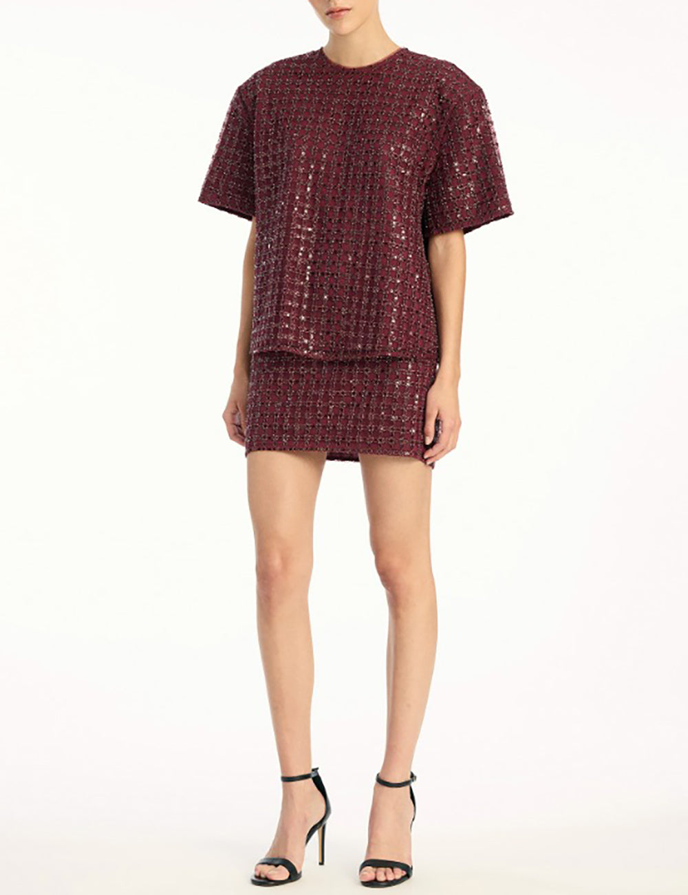 ROTATE BEADED OVERSIZED TOP