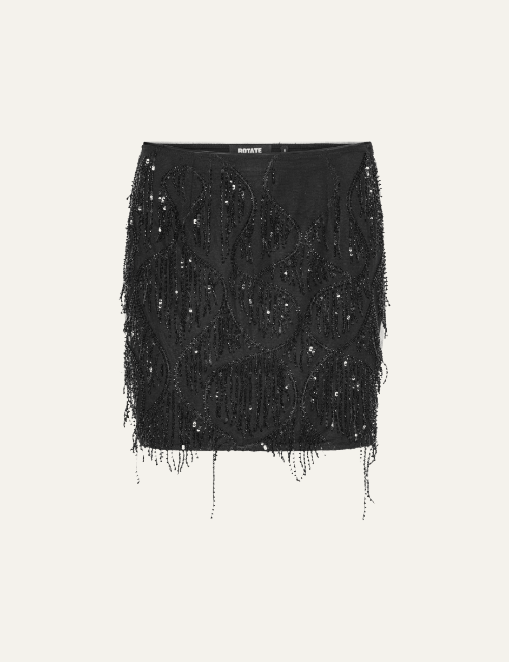ROTATE SEQUINS MINI SKIRT