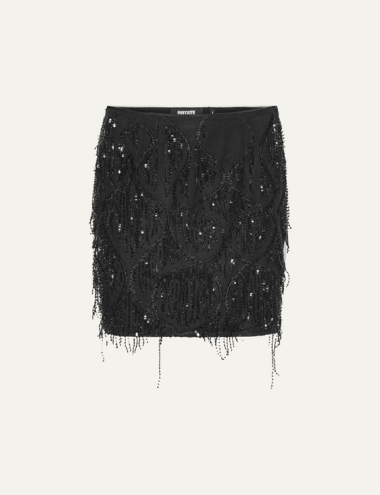 ROTATE SEQUINS MINI SKIRT