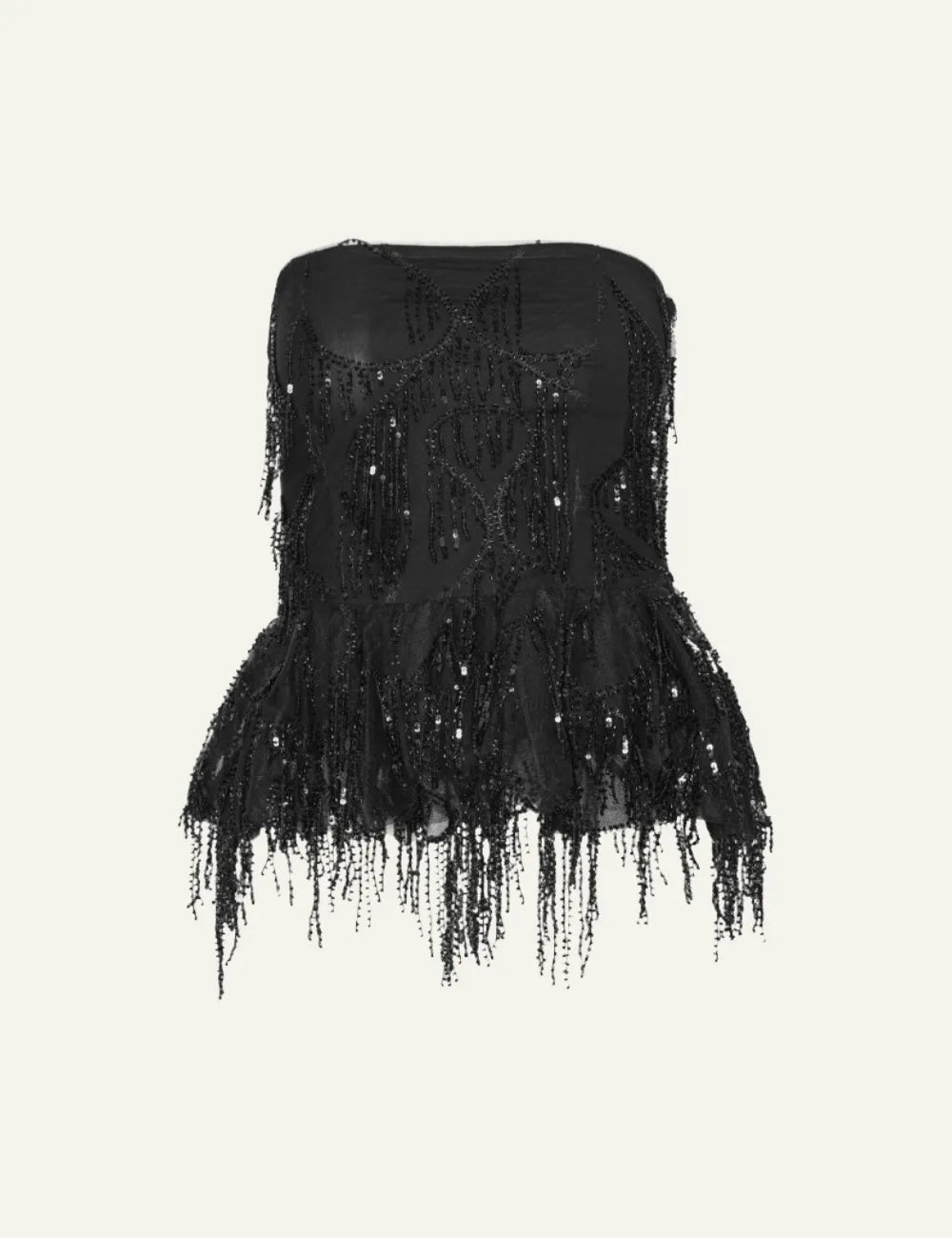 ROTATE SEQUINS BUBBLE TOP