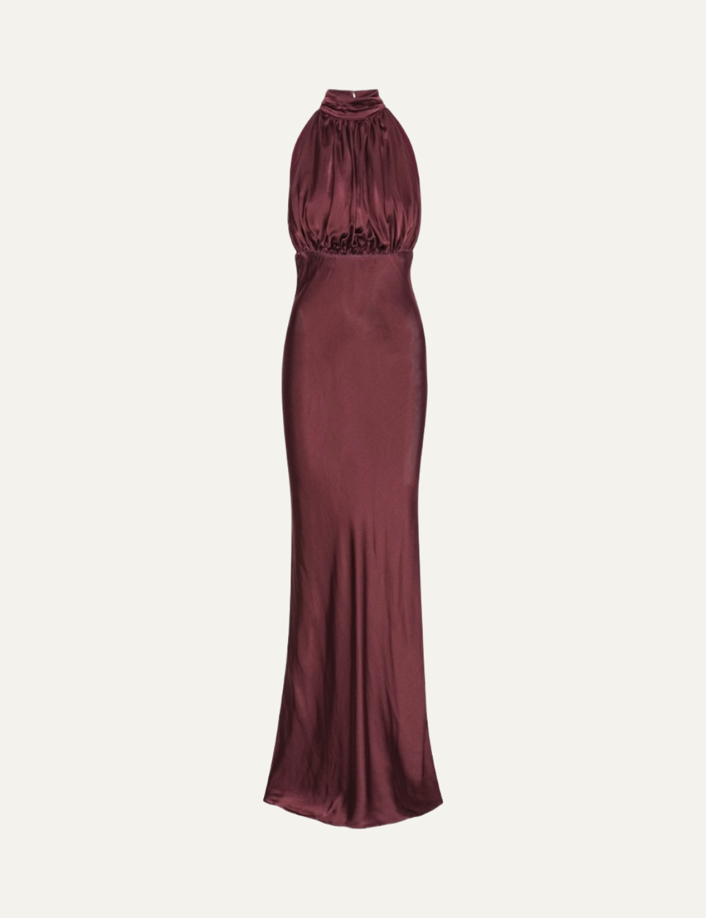 ROTATE SLEEVELESS SILK DRESS