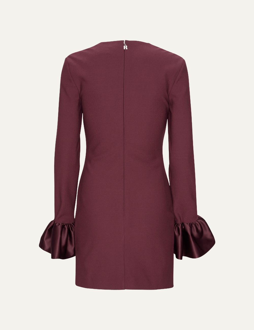 ROTATE FRILL SLV MINI DRESS