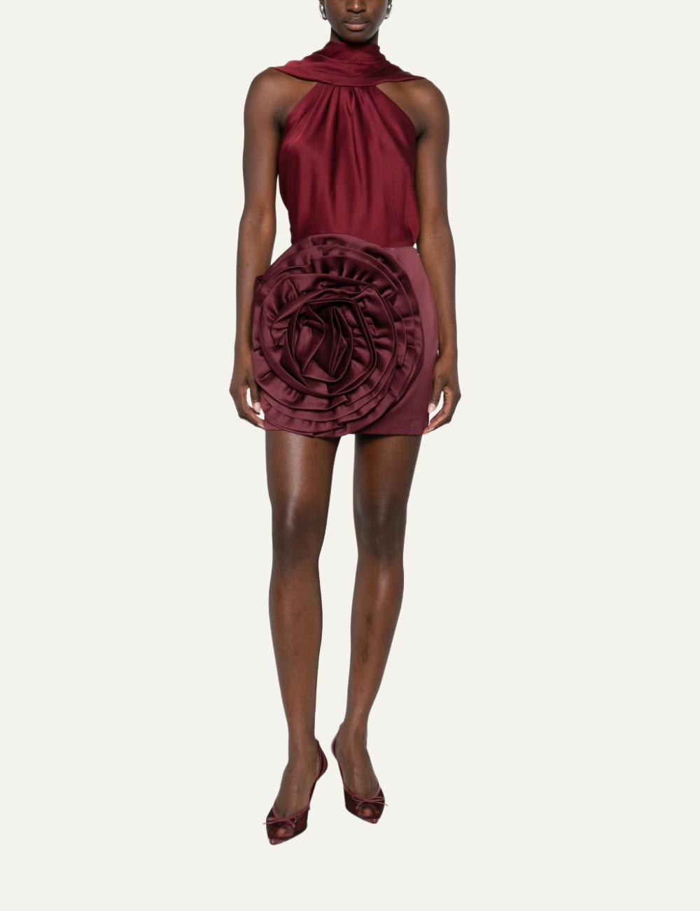 ROTATE BIG FLOWER SKIRT