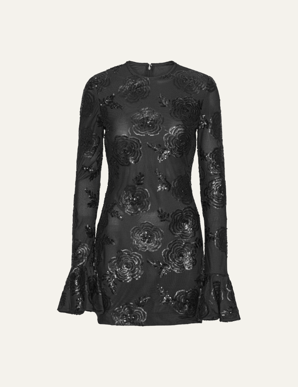 ROTATE SEQUINS MINI DRESS