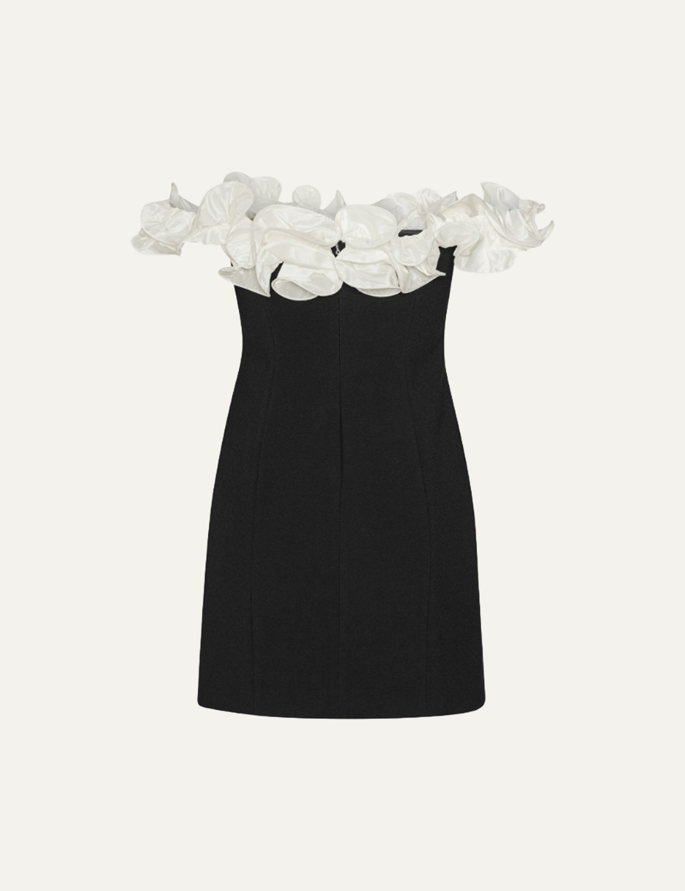 ROTATE MINI RUFFLE DRESS