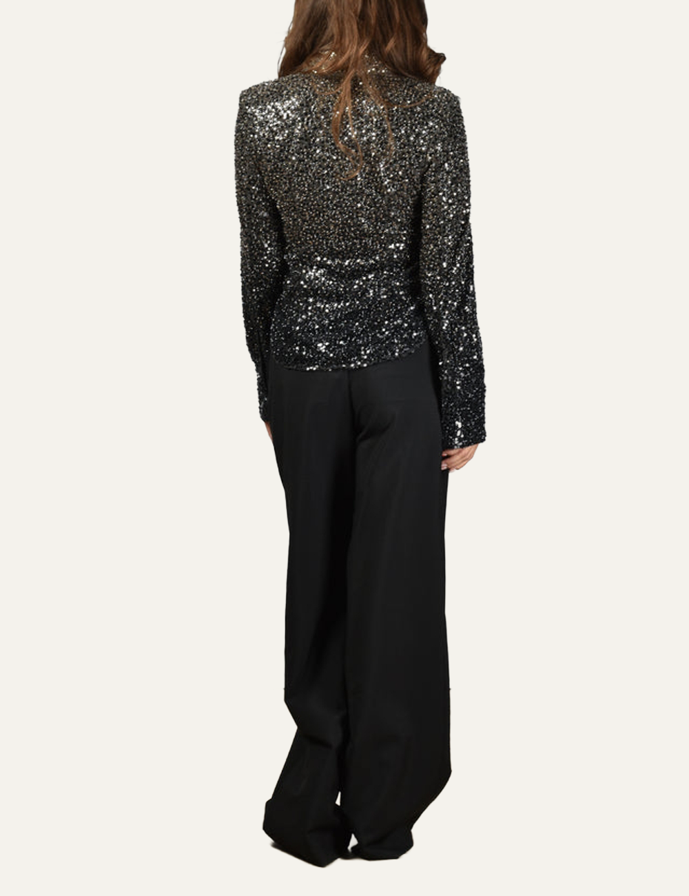 ROTATE BEADED FITTED SHIRT