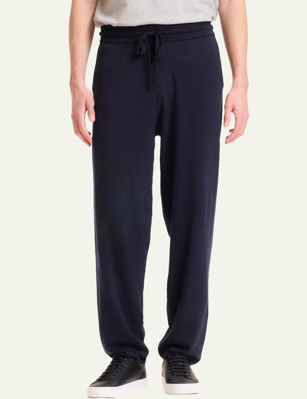 MAJESTIC FILATURES ORGANIC COTTON PANTS IN NAVY
