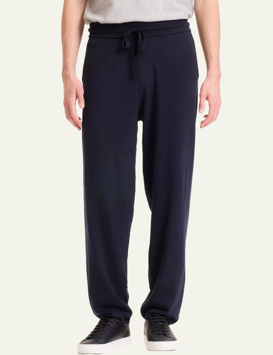 MAJESTIC FILATURES ORGANIC COTTON PANTS IN NAVY