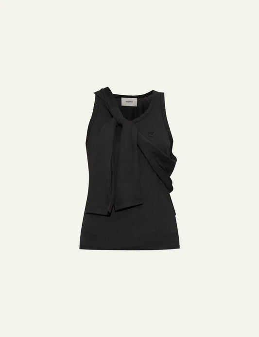 COPERNI KNOTTED JERSEY TOP