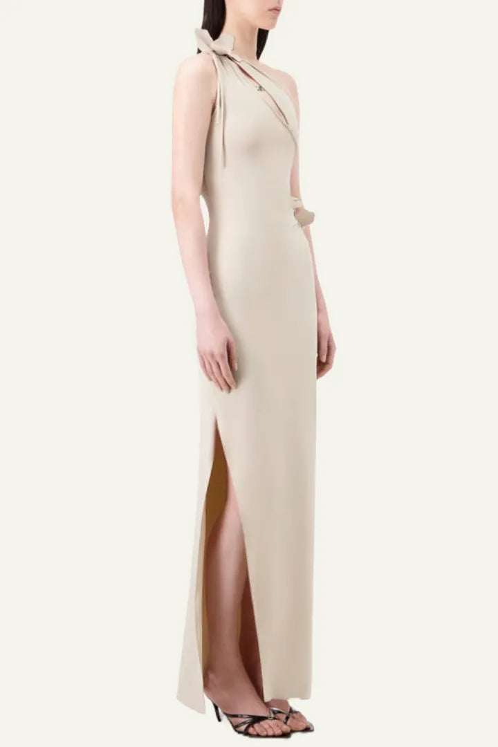 COPERNI ASYM FLOWER GOWN