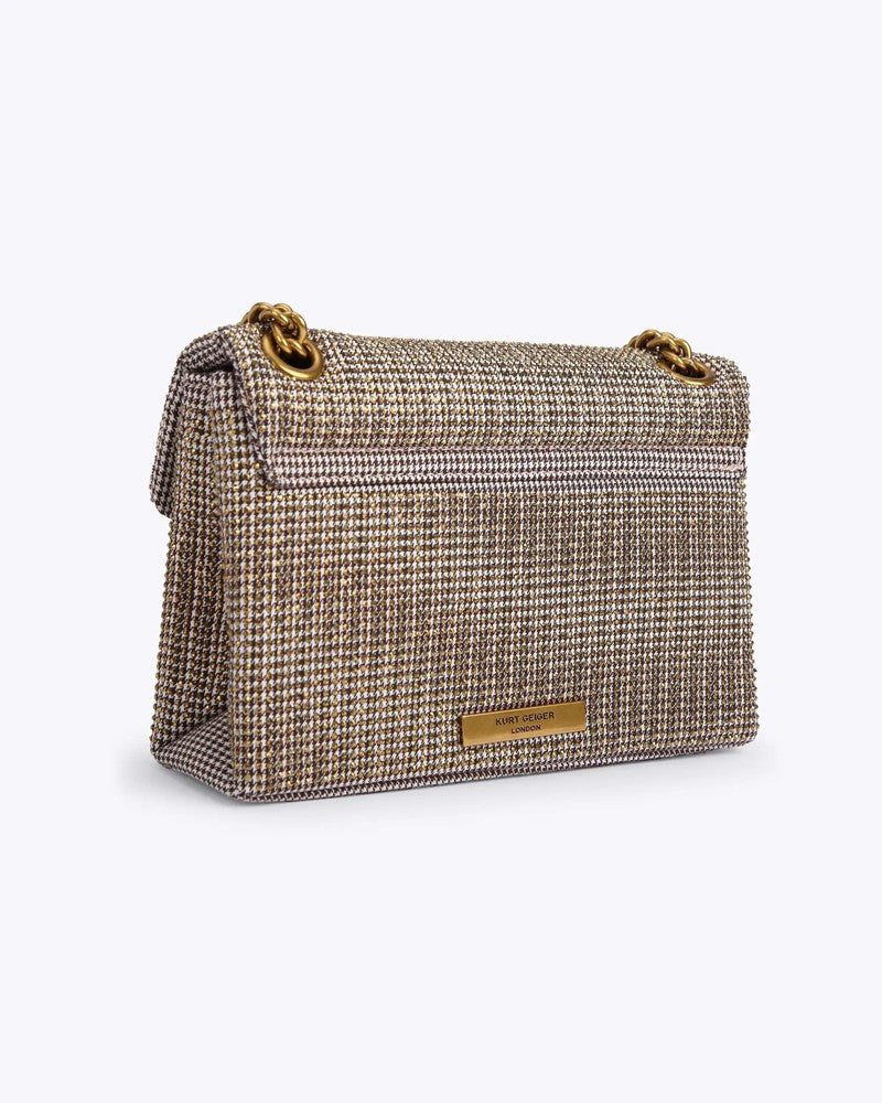 KURT GEIGER FABRIC MINI KENSINGTON V