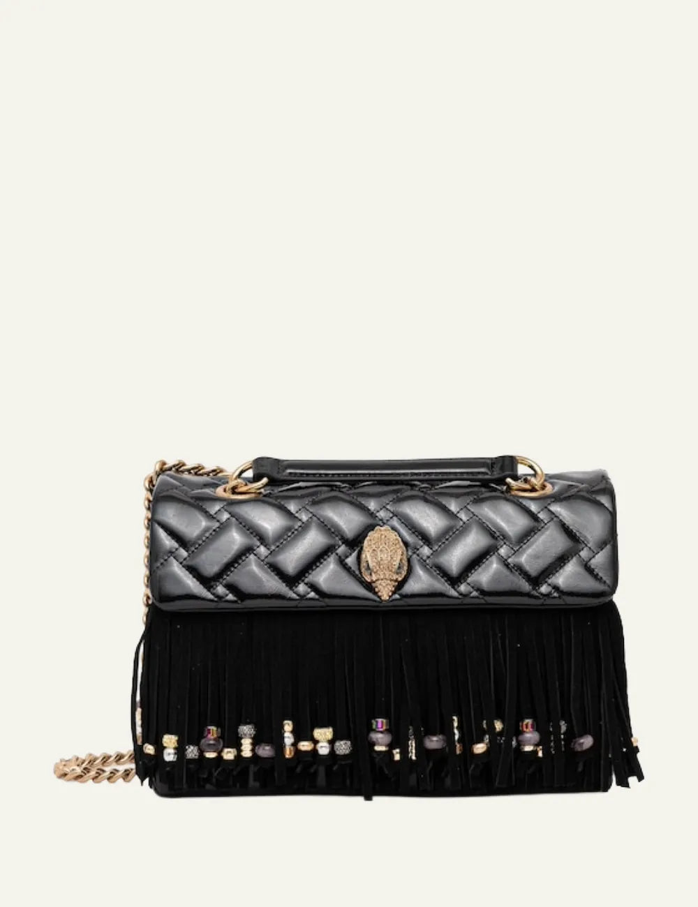 KURT GEIGER KENSINGTON FRINGE BAG