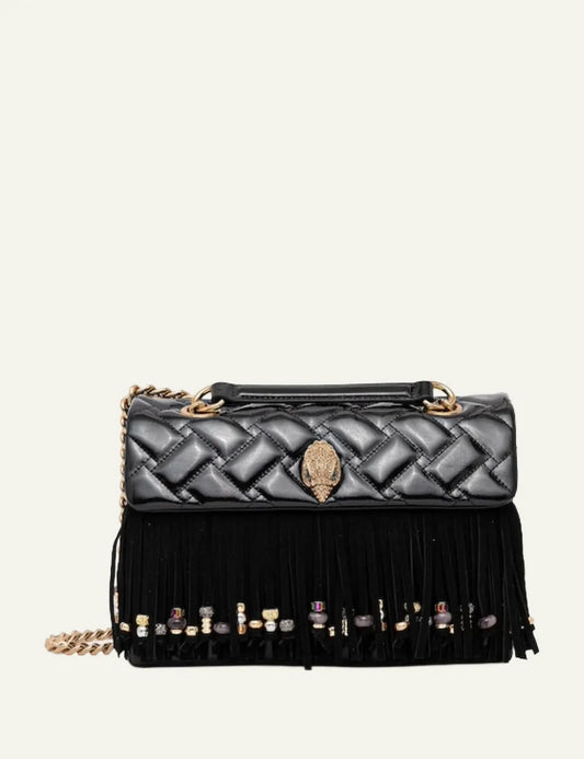 KURT GEIGER KENSINGTON FRINGE BAG