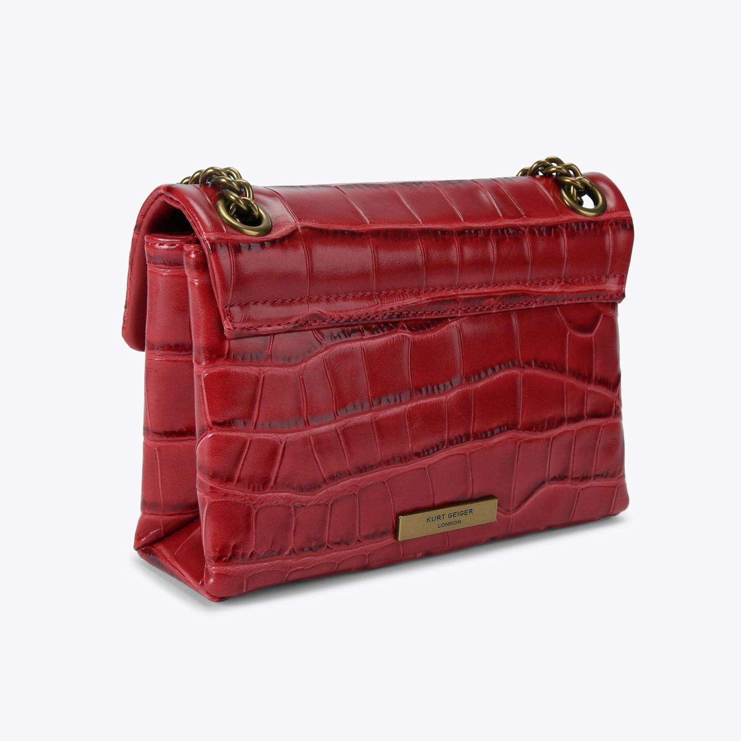 KURT GEIGER LEATHER MINI KENSINGTON