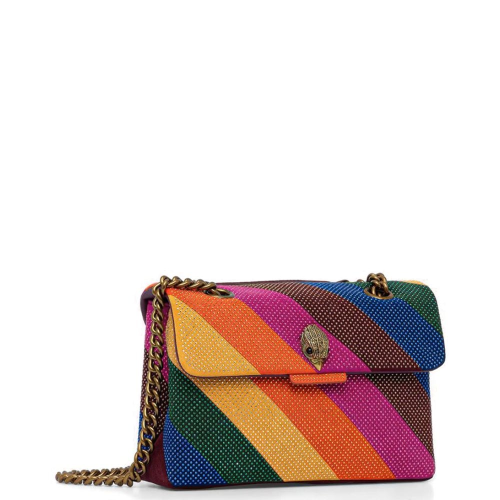 KURT GEIGER FABRIC KENSINGTON BAG L