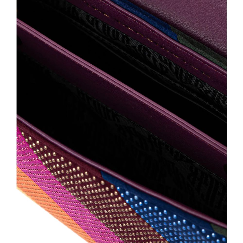 KURT GEIGER FABRIC KENSINGTON BAG L