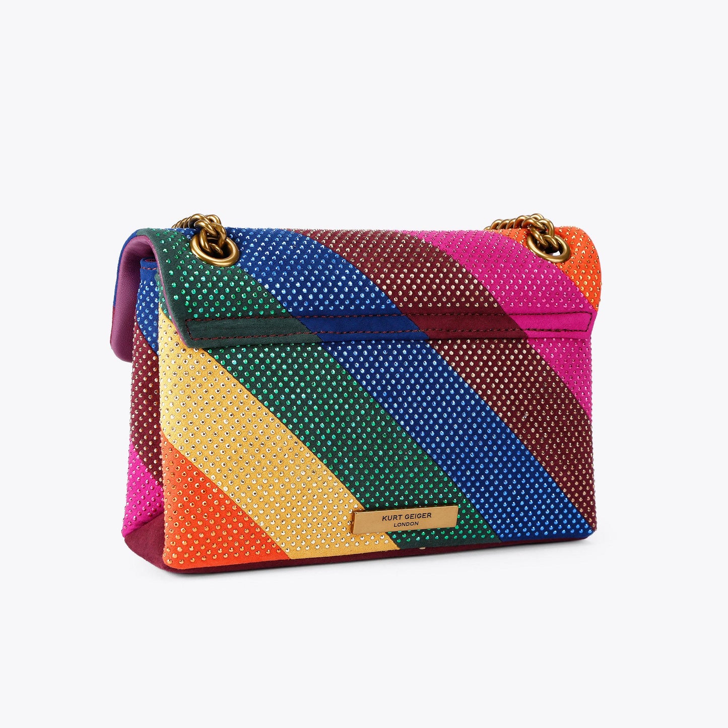 KURT GEIGER FABRIC MINI KENSINGTON L