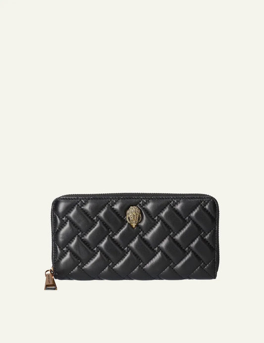 KURT GEIGER K ZIP AROUND WALLET EAGLE