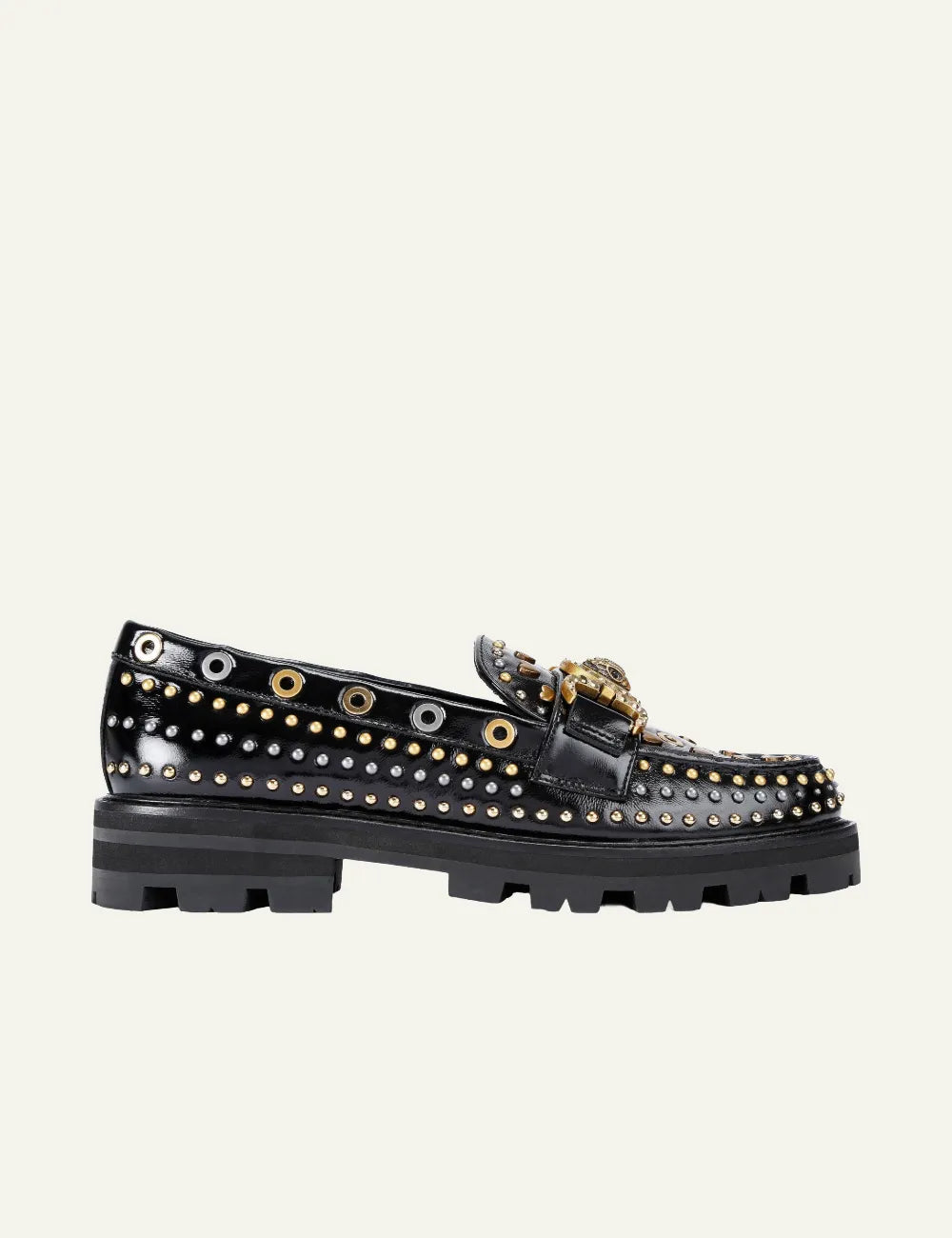 KURT GEIGER MANSION STUD LOAFER