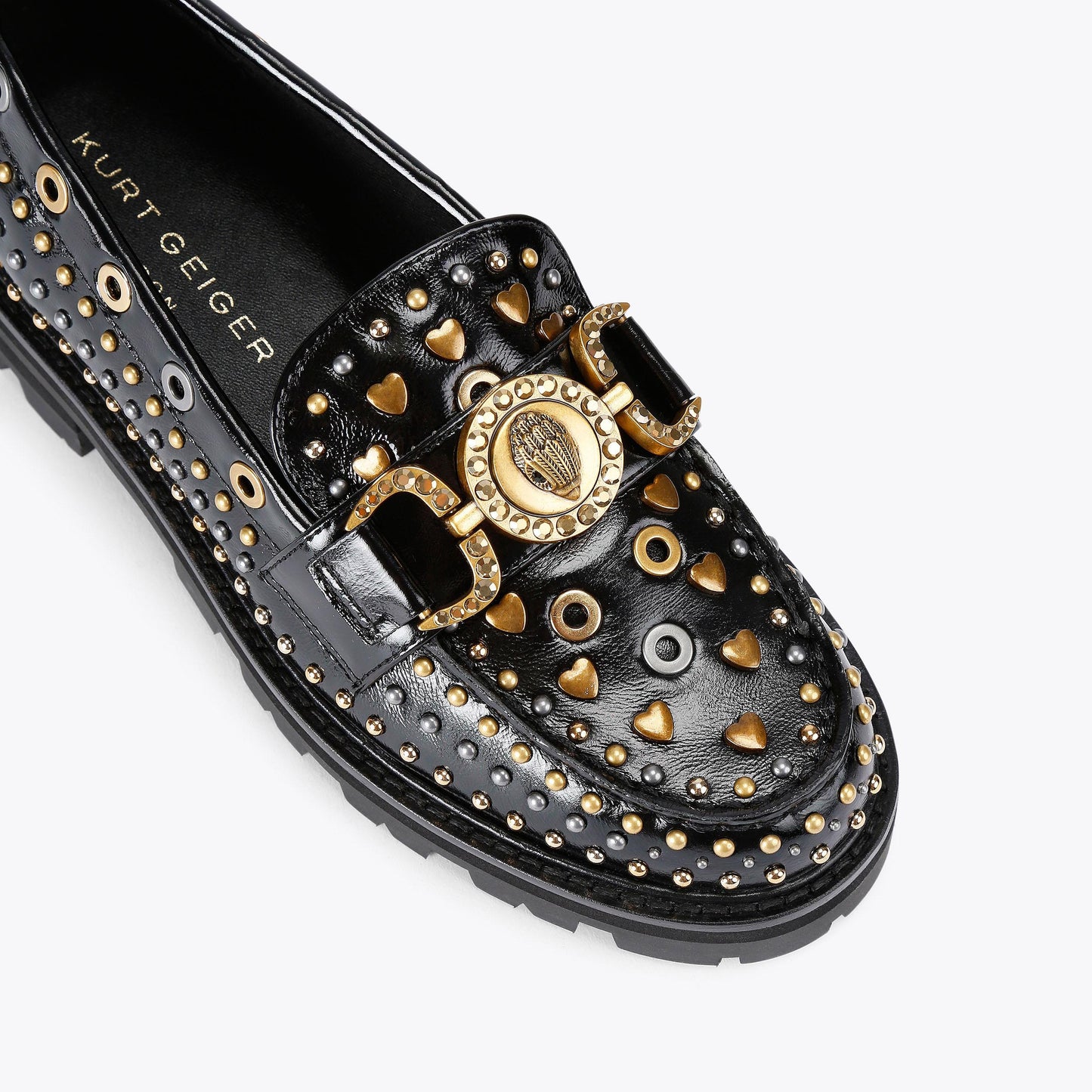 KURT GEIGER MANSION STUD LOAFER