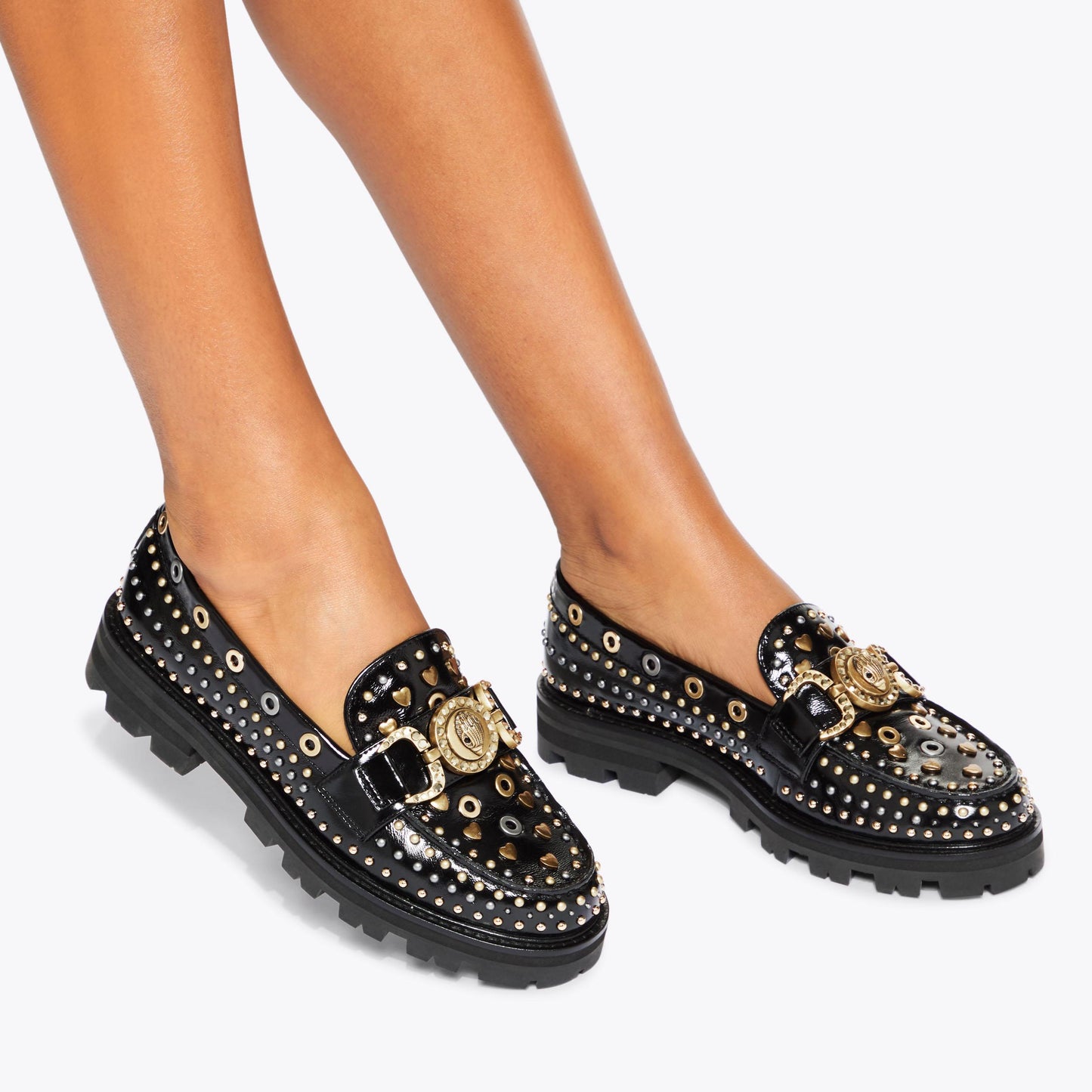 KURT GEIGER MANSION STUD LOAFER