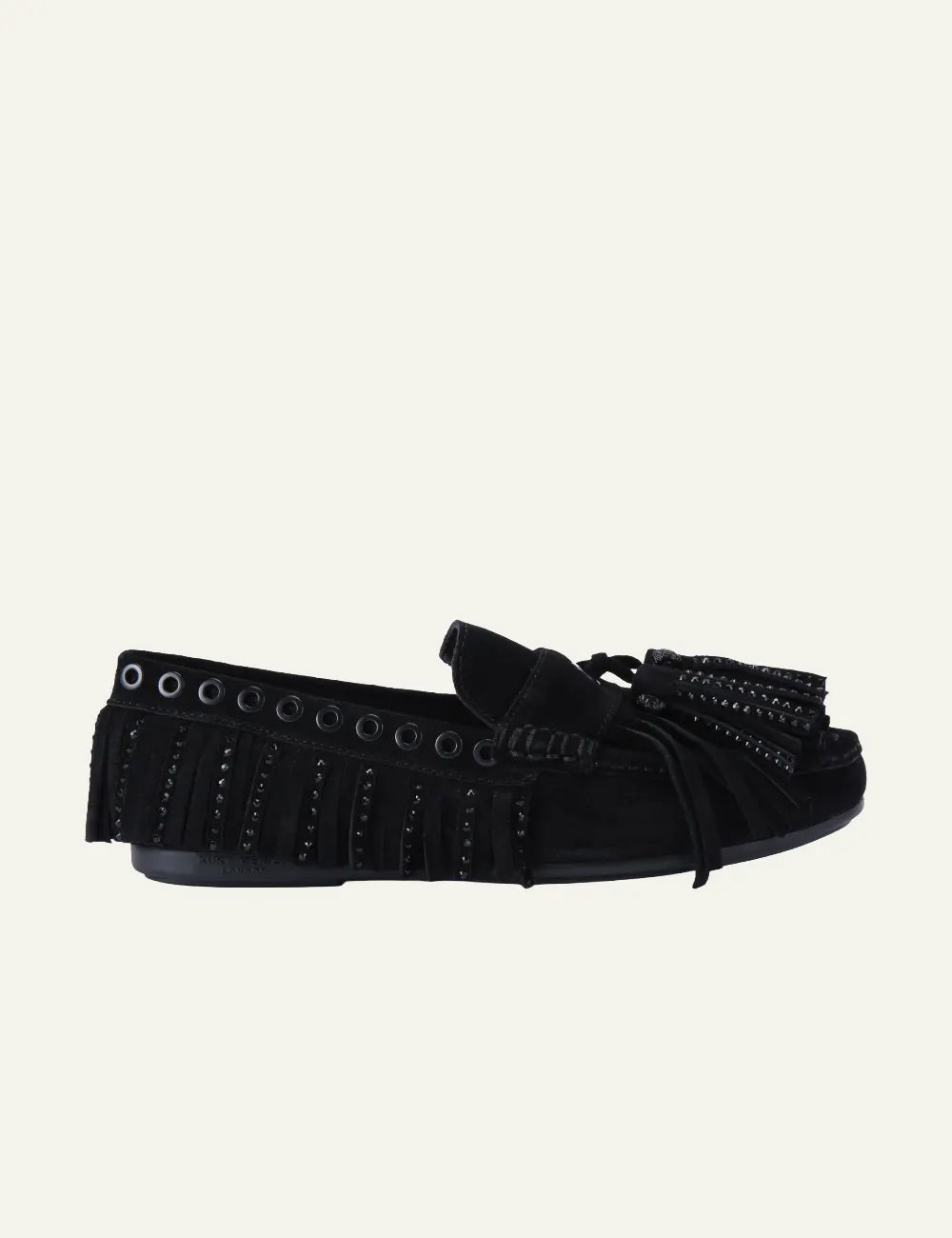 KURT GEIGER TASSEL FRINGE MOCCASIN