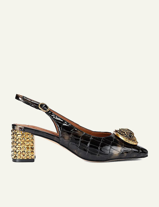 KURT GEIGER CHELSEA BLOCK SLINGBACK