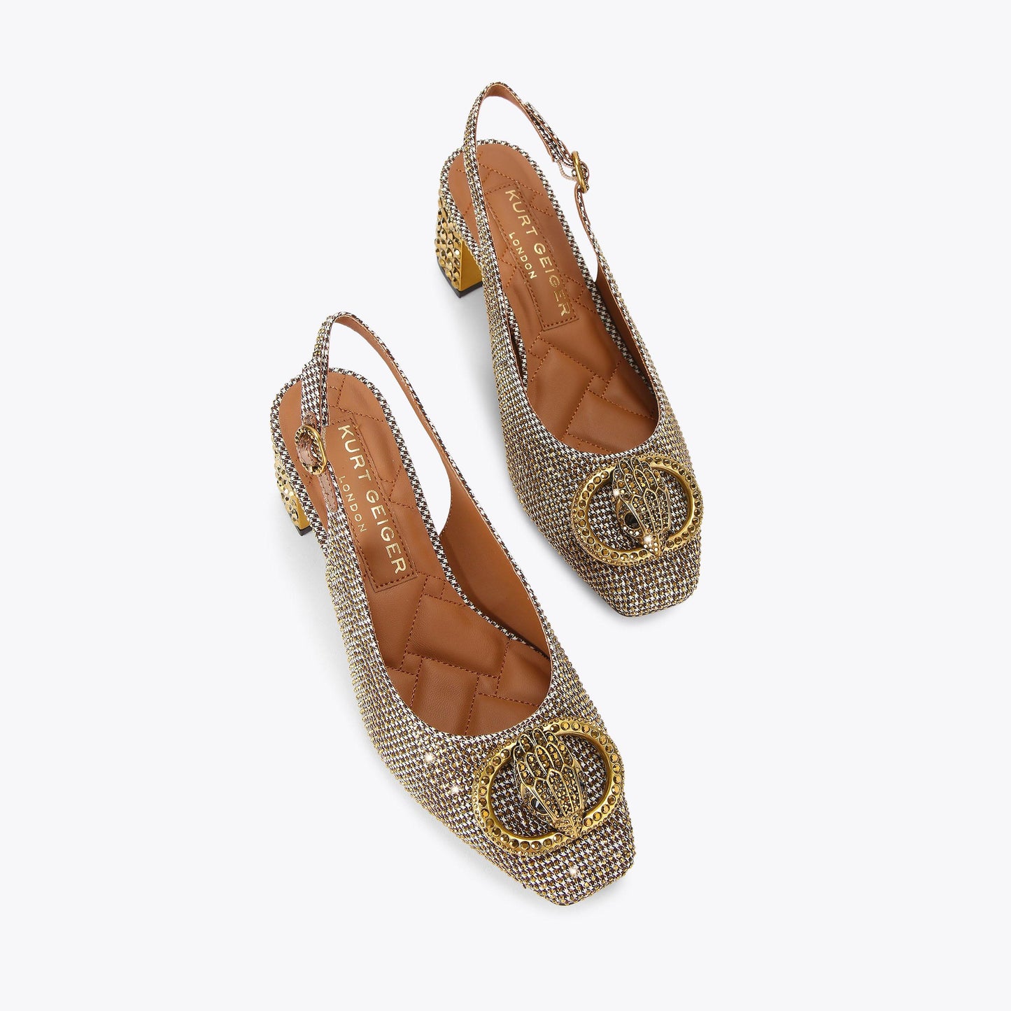 KURT GEIGER CHELSEA BLOCK SLINGBACK