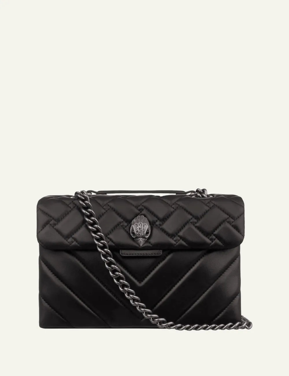 KURT GEIGER LEATHER KENSINGTON X BAG