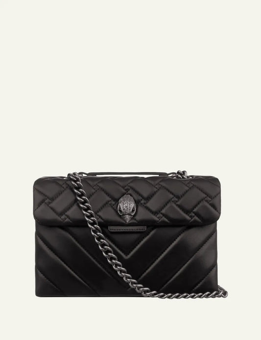 KURT GEIGER LEATHER KENSINGTON X BAG